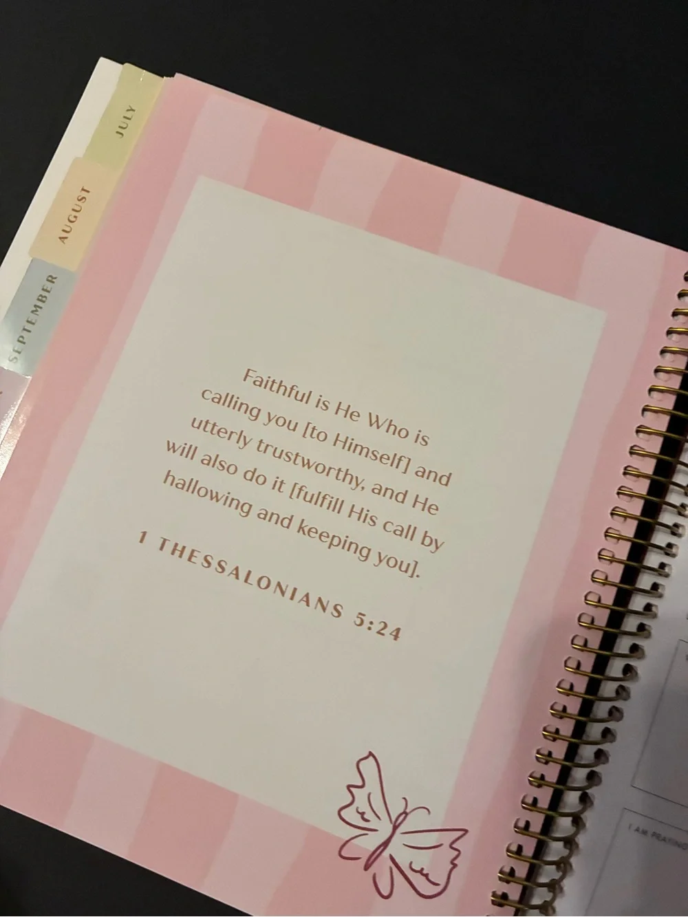 2026 Dare to Believe planner